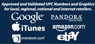 Approved UPC Barcodes