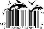 Universal Product Code Art - UPC Barcode Dolphin