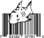 Universal Product Code Art - UPC Barcode Shark